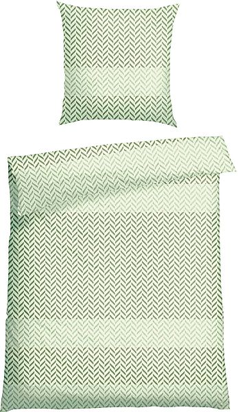 Schiesser Bettwäsche "Maribel aus weicher Baumwolle mit unaufgeregtem Fisch günstig online kaufen