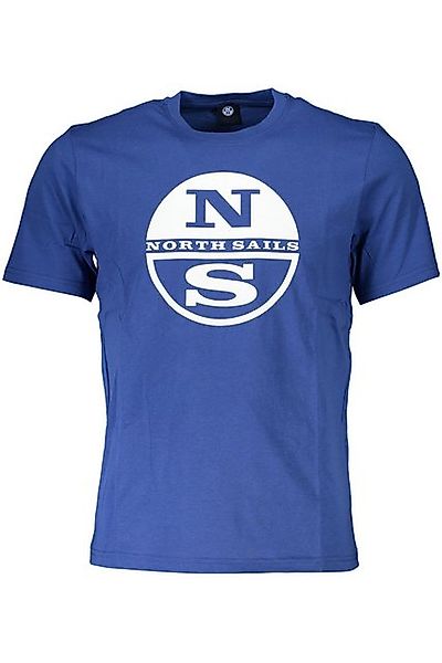 North Sails T-Shirt Herren T-Shirt Blau: Kurzarm, Rundhals, Mit Print & günstig online kaufen