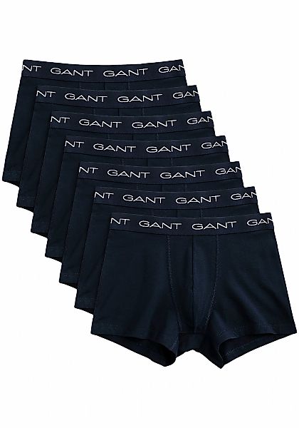 Gant Boxershorts "TRUNK 7-PACK" Packung, 7, 7 Stk. tlg., mit elastischem Lo günstig online kaufen