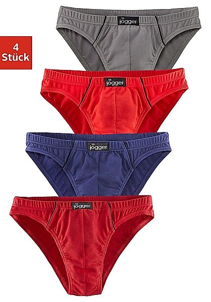 le jogger Slip "Minislip", 4 Stk., knappe Form, schöne Farben mit kontrastf günstig online kaufen