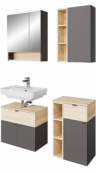 Saphir Badmöbel-Set »Quickset 394« Komplett-Set, 4 Stk. tlg. günstig online kaufen