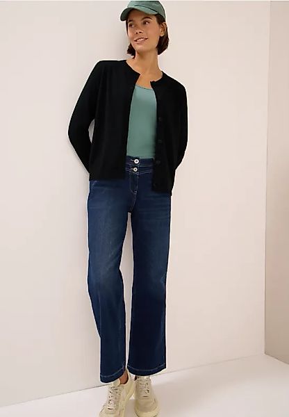 Strickjacke mit Knopfleiste günstig online kaufen