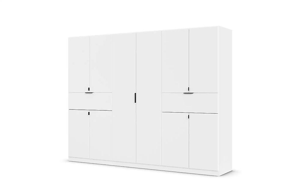 Drehtürenschrank  Thurso ¦ weiß ¦ Maße (cm): B: 271 H: 210 Schränke > Kleid günstig online kaufen