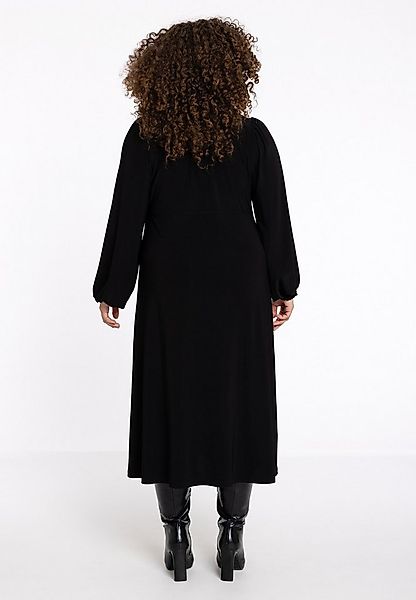 YOEK A-Linien-Kleid Damen Kleid mit Langarm günstig online kaufen