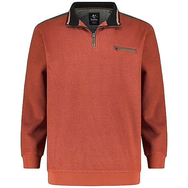 Hajo Sweatshirt "Stay Fresh" Farbe rost Größe: 3XL günstig online kaufen