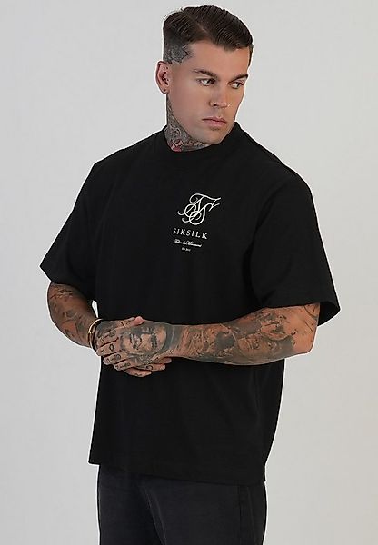 Siksilk T-Shirt SikSilk Herren T-Shirt mit Logo günstig online kaufen