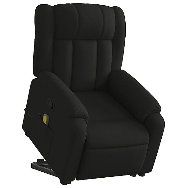 vidaXL Sessel Massagesessel mit Aufstehhilfe Schwarz günstig online kaufen