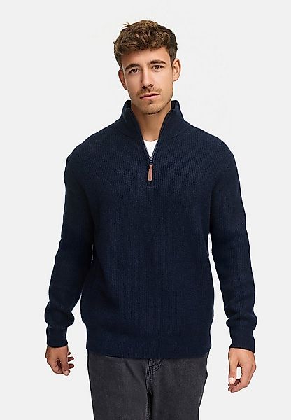 Indicode Strickpullover Herren INPeace Half Pullover Herrenpullover mit Ste günstig online kaufen