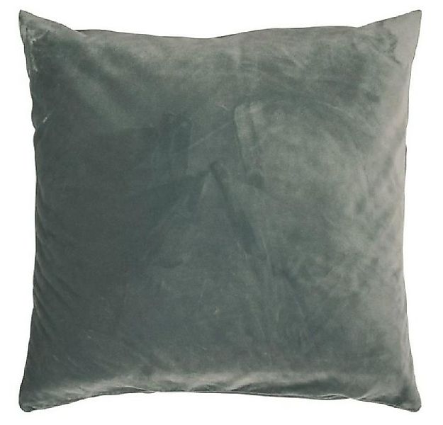 PAD Kissenhülle Kissenhülle Samt Smooth Salbei Grün (50x50cm) günstig online kaufen