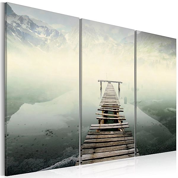 Wandbild - Weg ohne Wiederkehr - Triptychon günstig online kaufen