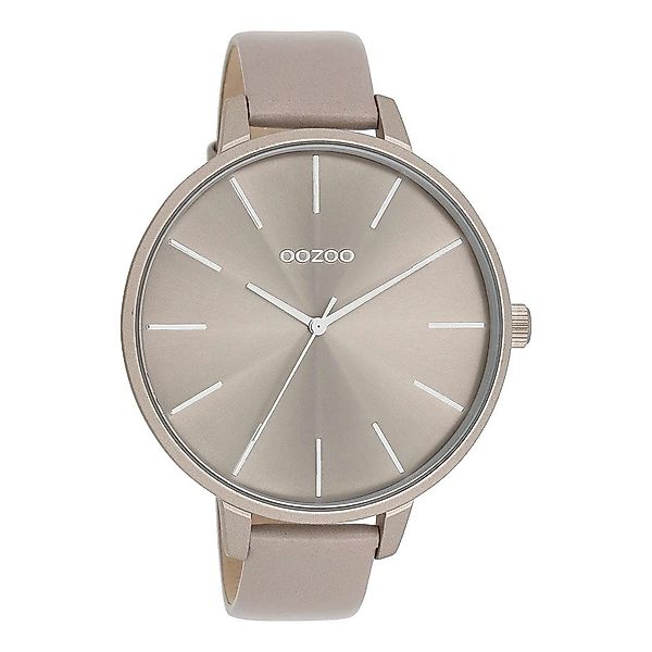 OOZOO Quarzuhr XL Damenuhr C11347 Taupe günstig online kaufen