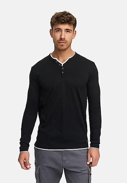Indicode Langarmshirt INColeson Langarmshirt aus 100% günstig online kaufen