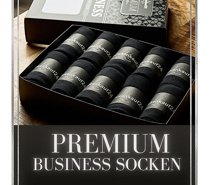 sockenkauf24 Businesssocken 10 Paar Herren Socken Premium Business Socken m günstig online kaufen
