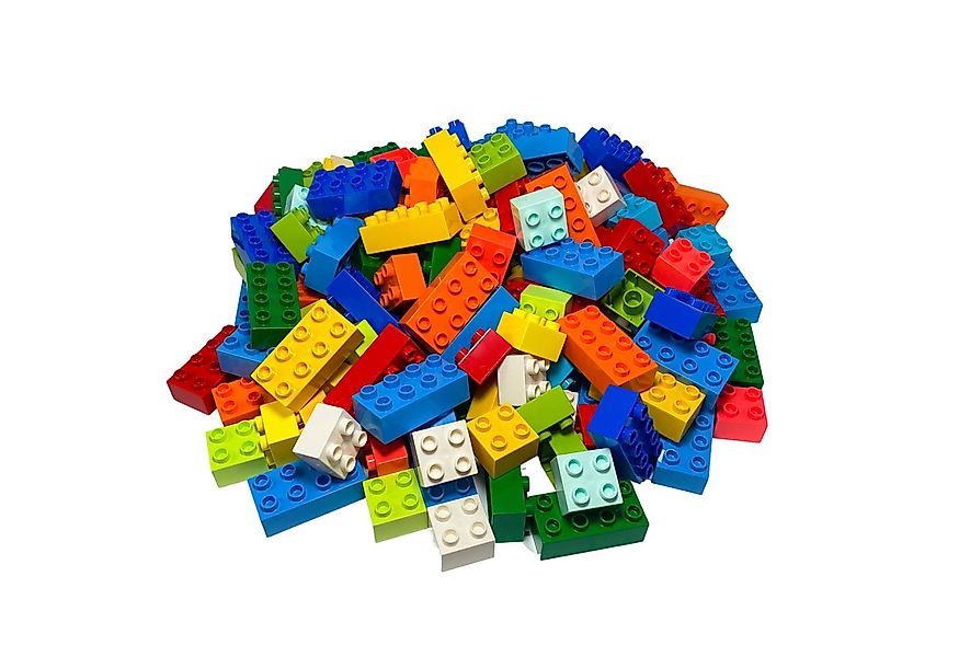 LEGO® LEGO® DUPLO® 10 2x4 und 50 2x2 Bunt 3437 3011 60x Teile Spielbaustein günstig online kaufen