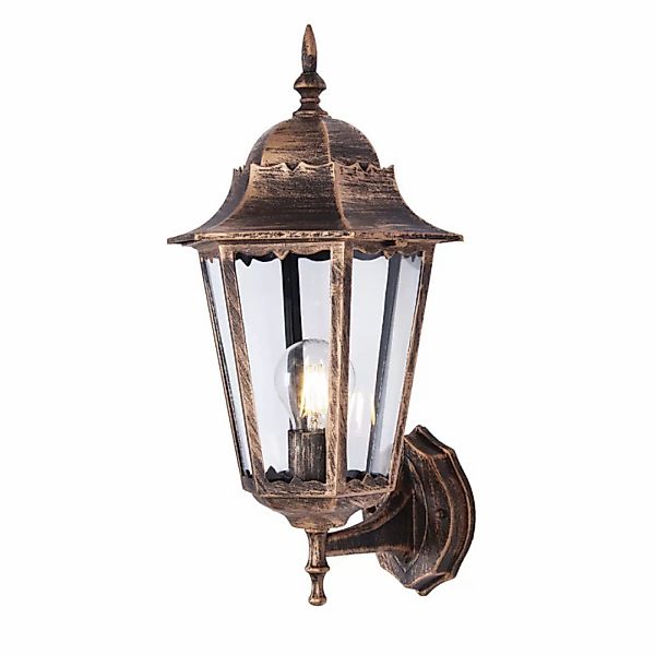 Wandlampe K-5006A UP schwarz/gold LOZANA günstig online kaufen