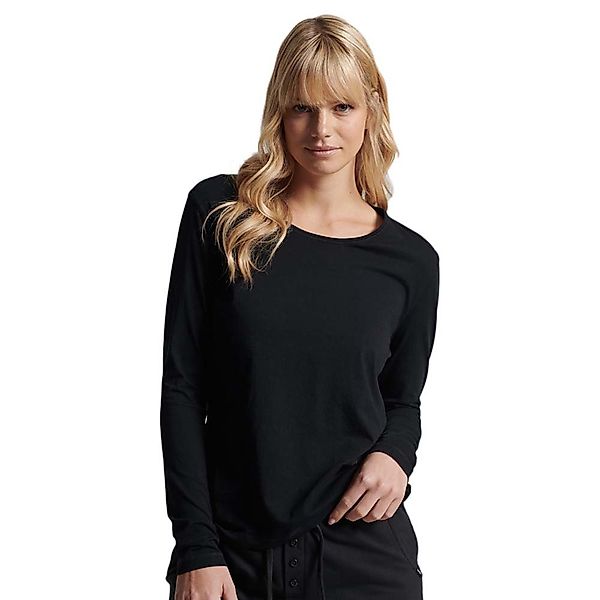 Superdry Lounge Langarm-t-shirt XS Black günstig online kaufen