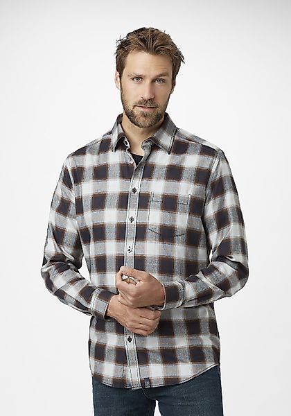 Paddock's Langarmhemd Long sleeve Stilvolles Karohemd günstig online kaufen