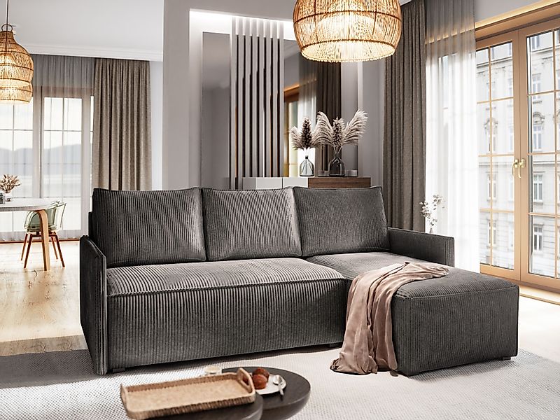 Masseno Ecksofa PERUSI mit Schlaffunktion L-Form, günstig online kaufen