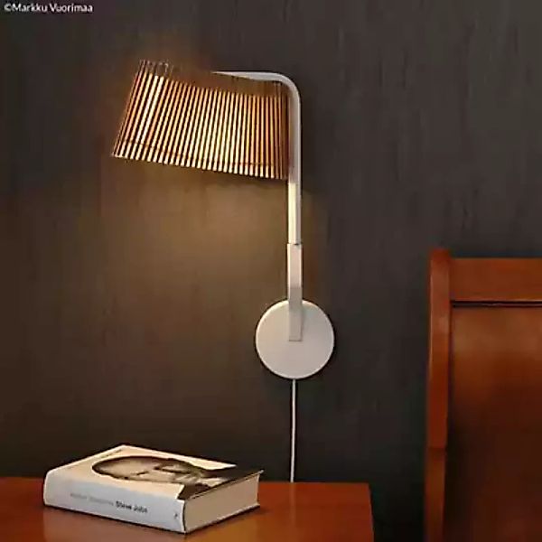 Secto Design Owalo 7030 Wandleuchte LED, Birke - natur günstig online kaufen