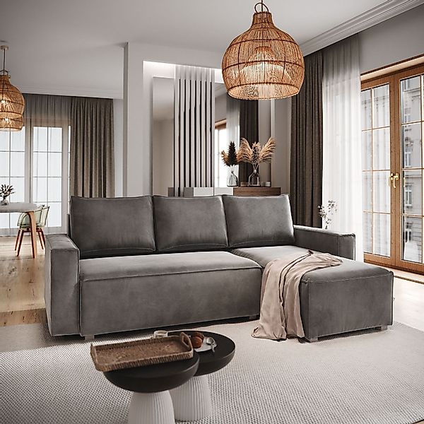 Masseno Ecksofa SILES mit Schlaffunktion L-Form, günstig online kaufen