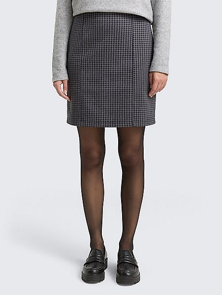 TOM TAILOR Sommerrock Röcke High Waist Mini-Rock mit Karomuster günstig online kaufen