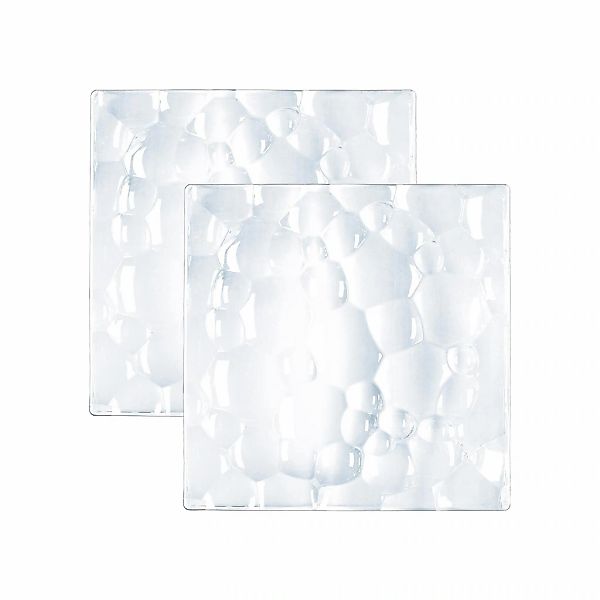 Nachtmann Servierplatte "Platte quadratisch Sphere 21 x 21 cm 2er Set trans günstig online kaufen