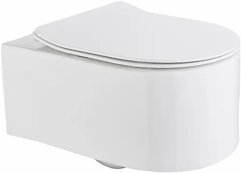 welltime Tiefspül-WC »Trento«, Toilette spülrandlos, inkl. WC-Sitz mit Soft günstig online kaufen