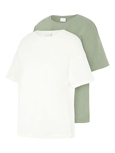 MAMA.LICIOUS Mlmary 2er-pack Umstands-t-shirt Damen Coloured günstig online kaufen