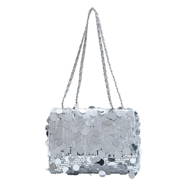 Refttenw Umhängetasche Clutch Glitzer Pailletten,Schultertasche,Crossbody B günstig online kaufen