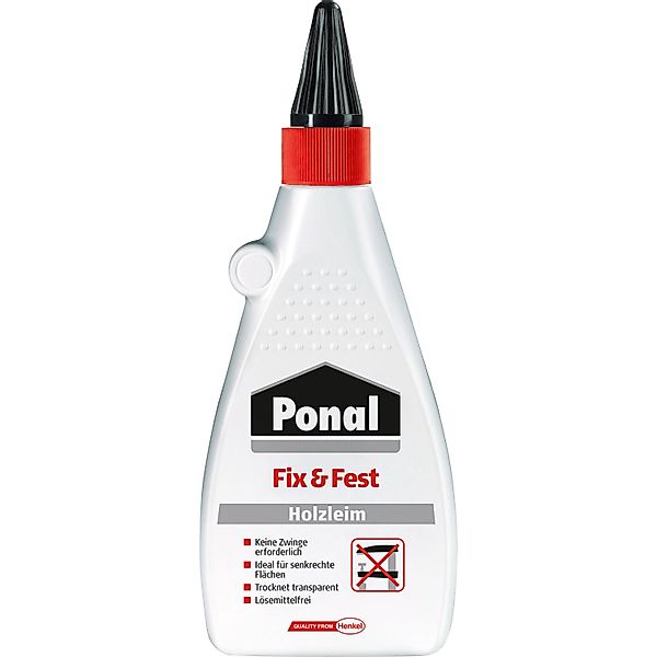 Ponal Umleimer Ponal Holzleim Fix & Fest 500 g Flasche, trocknet günstig online kaufen