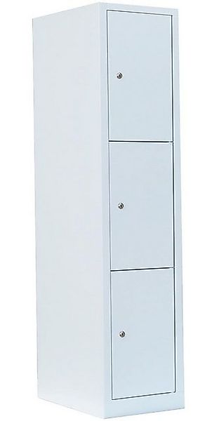 Steelboxx Fächerschrank 3 Fächer Schließfachschrank Fächerschrank Spind 180 günstig online kaufen