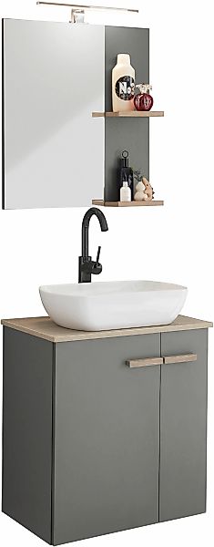 Places of Style Badmöbel-Set "SOLiD, Badmöbel-Set, Bad im modernen Design, günstig online kaufen