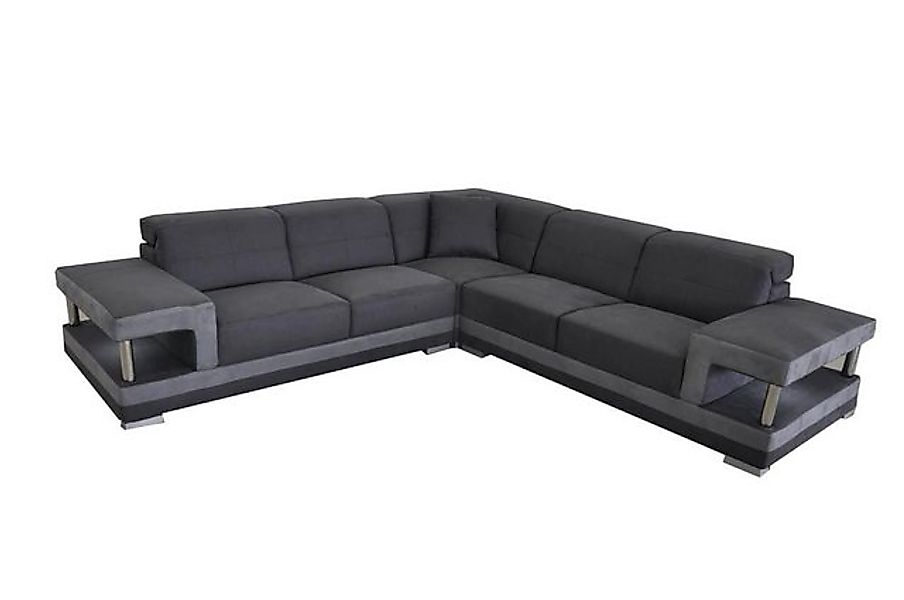 Xlmoebel Ecksofa Luxuriöses Ecksofa aus Leder mit USB-Anschluss, Polsterung günstig online kaufen