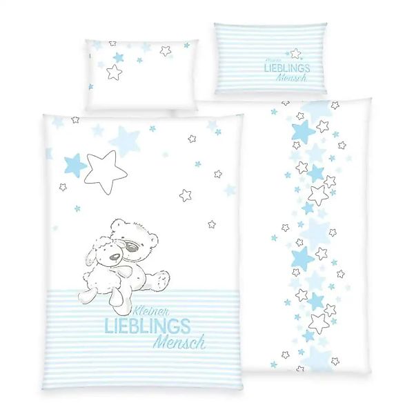 Herding Bettwäsche-Set  Kleiner Lieblingsmensch ¦ mehrfarbig ¦ Maße (cm): B günstig online kaufen