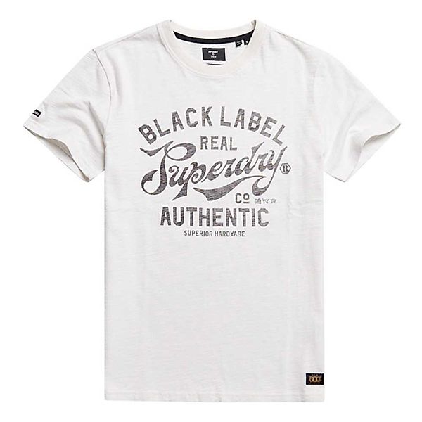 Superdry Black Out Kurzarm T-shirt S Optic günstig online kaufen
