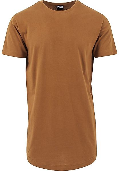 URBAN CLASSICS Kurzarmshirt Urban Classics Herren Shaped Long Tee (1-tlg) günstig online kaufen