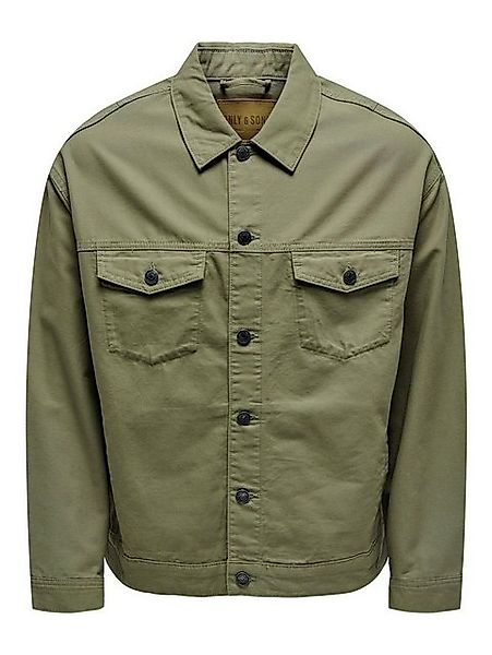 ONLY & SONS Langarmhemd Basic Übergangs Shaket mit Taschen ONSEND ONSEND OV günstig online kaufen