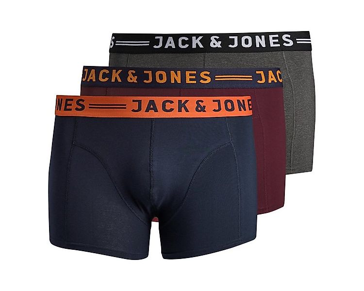 Jack & Jones PlusSize Retro Pants Jack&Jones 3er-Pack XXL Pants navy/weinro günstig online kaufen