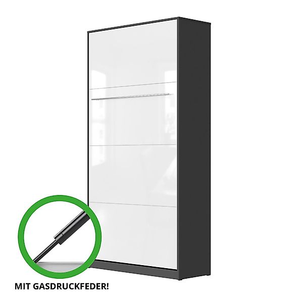 SMARTBett Schrankbett SMARTBett Standard 90x200 Vertikal/Hoch günstig online kaufen