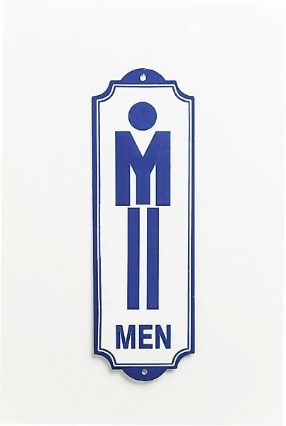 Deko Schild Toilet Men günstig online kaufen