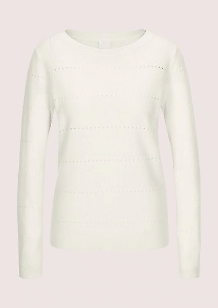 MADELEINE Longpullover "Strickpullover Luxuriöser Kaschmirpullover mit Ajou günstig online kaufen