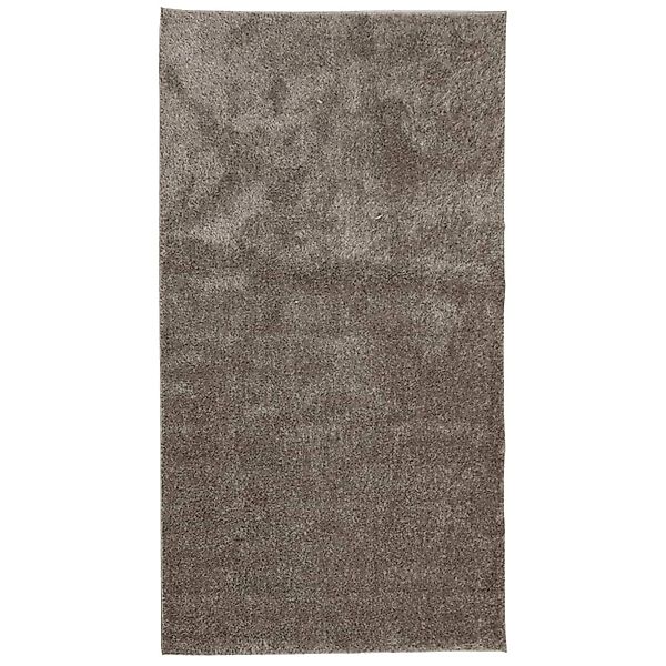 vidaXL Teppich Istan Hochflor Glänzend Grau 80x150 Cm 1954574 günstig online kaufen