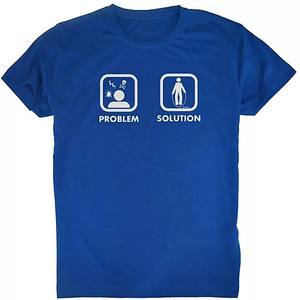 Kruskis Problem Solution Train Kurzärmeliges T-shirt L Royal Blue günstig online kaufen