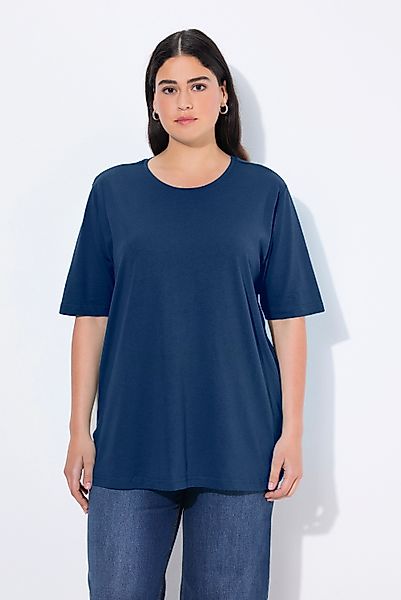Ulla Popken T-Shirt T-Shirt Rundhalsausschnitt Relaxed günstig online kaufen