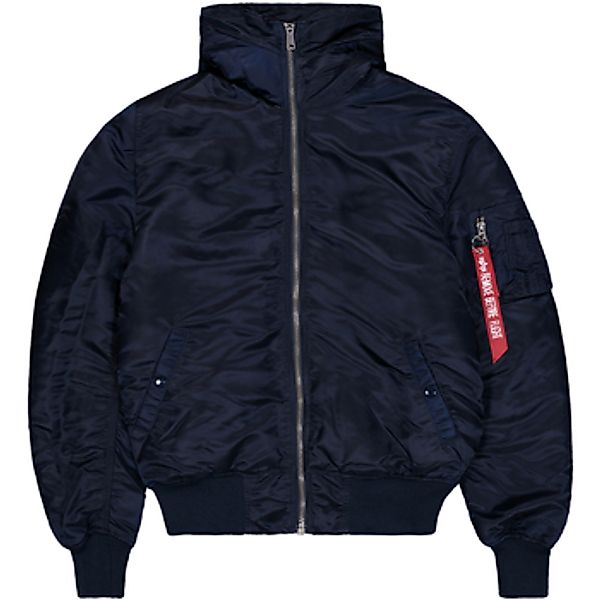 Alpha  Herren-Jacke MA-1 Hooded - rep.blue günstig online kaufen
