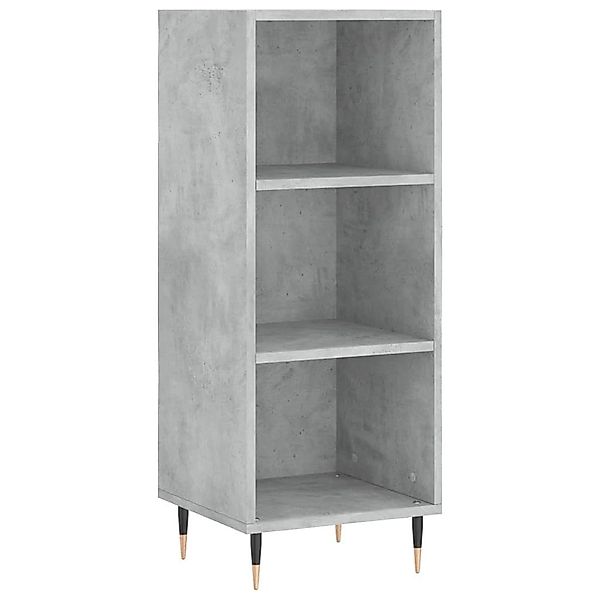 vidaXL Sideboard Sideboard Betongrau 34,5x32,5x90 cm günstig online kaufen