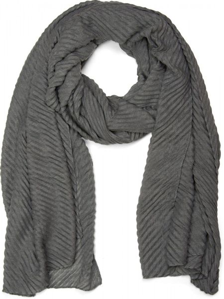 styleBREAKER Modeschal Gekreppter Unifarbener Schal, (1-St) günstig online kaufen