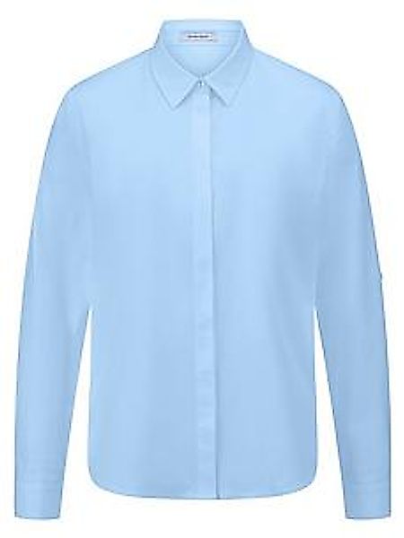 Long-Bluse Peter Hahn blau günstig online kaufen