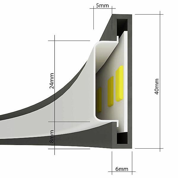 SOLLUX lighting Hängeleuchte »RIO«, 1 flammig, Leuchtmittel LED-Modul   LED günstig online kaufen