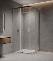 welltime Eckdusche New Trento, BxT: 90x90 günstig online kaufen